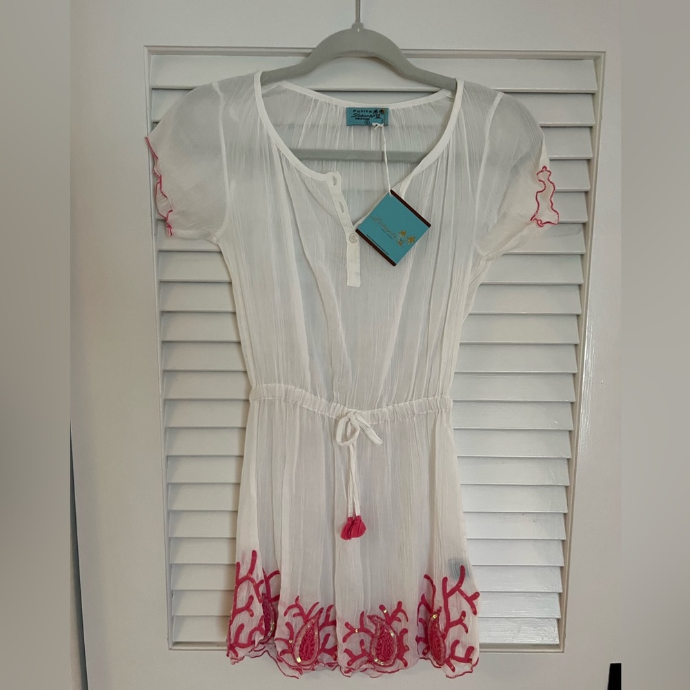 Brand new handmade Letarte girls cover up